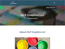 Tablet Screenshot of mlpgraphicsllc.com